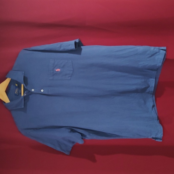 Men's Polo Ralph Lauren Classic Fit Cotton Linen Mesh Pocket - XLT - Picture 7 of 8